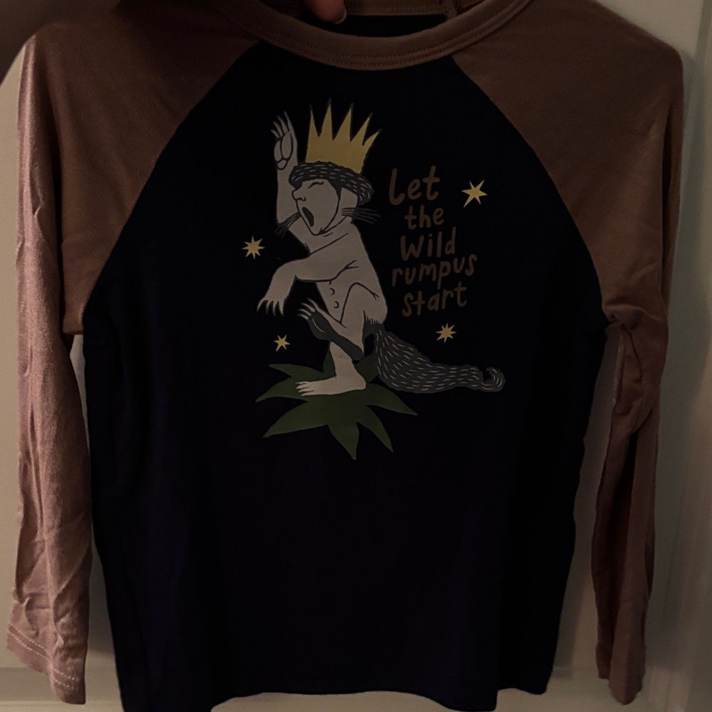 Little Sleepies Navy and Tan Reptile Adventure Shirt
